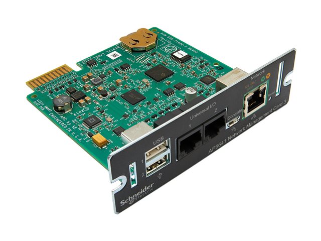 Elara APC Network Management Card 3 With PowerChute Network Shutdown & Environmental Monitoring