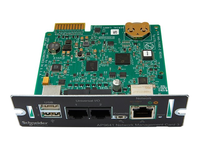 elara APC Network Management Card 3 with PowerChute Network Shutdown & Environmental Monitoring
