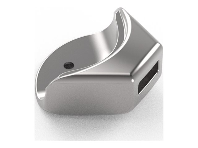 Elara Compulocks Ledge Lock Adapter For MacBook Air 15" M2-M4 With Keyed Cable Lock Silver