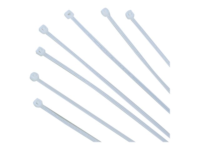 elara Eaton Tripp Lite Series 7.5in Nylon Cable Ties Cable Management 40lbs Strength 100-pack 100pc 7.5"