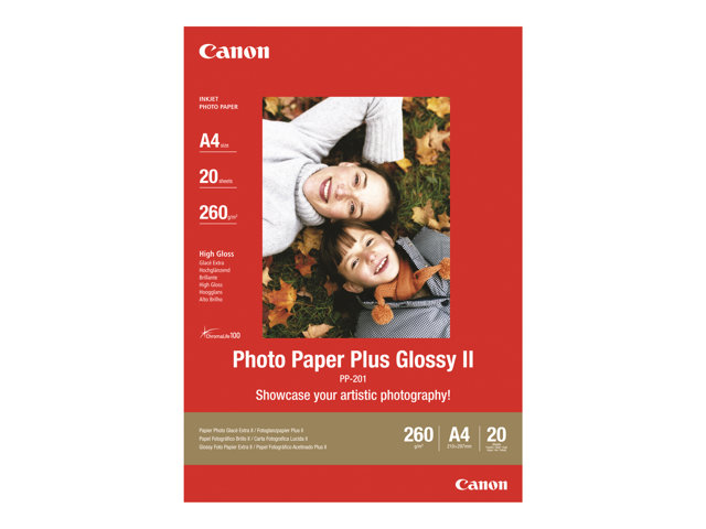 elara Canon Photo Paper Plus Glossy II PP-201