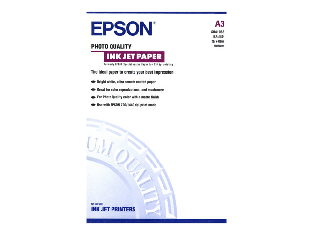 elara Epson Photo Quality Ink Jet Paper