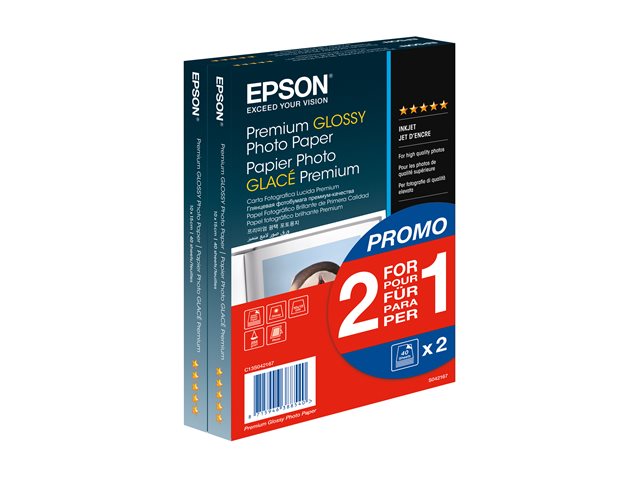 elara Epson Premium Glossy Photo Paper BOGOF