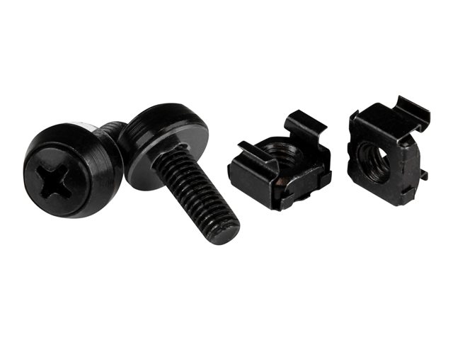 Elara StarTech.com M6 X 12mm Screws And Cage Nuts