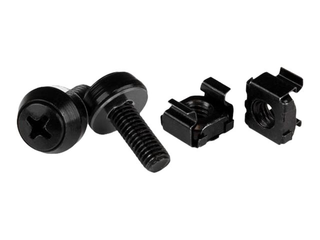elara StarTech.com M6 x 12mm Screws and Cage Nuts