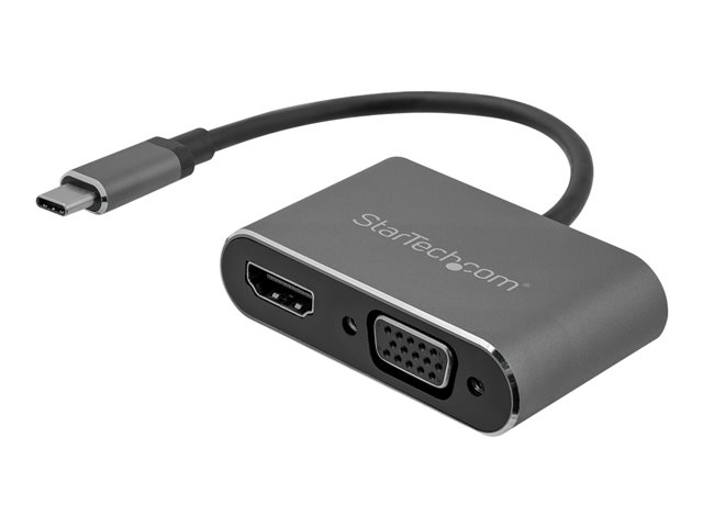 elara StarTech.com USB-C to VGA and HDMI Adapter