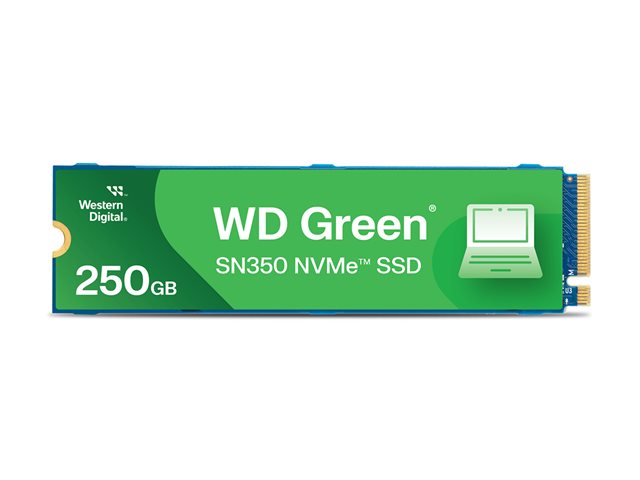 Elara WD Green SN350 NVMe SSD WDS250G2G0C-00CDH0