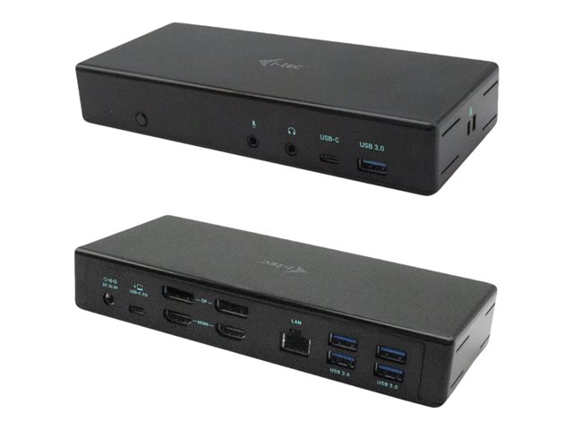 Elara I-Tec USB-C Quattro Display Docking Station With Power Delivery