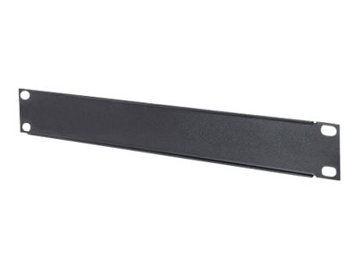 elara Intellinet 10" Blank Panel 1U Cover for Unused Space in 10" Cabinet Metal Black