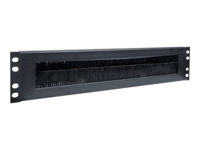 Elara Intellinet 19" Cable Entry Panel 2U With Brush Insrt Black