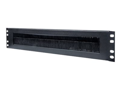 elara Intellinet 19" Cable Entry Panel 2U with Brush insrt Black