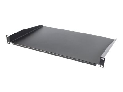 elara Intellinet 19" Cantilever Shelf 1U Shelf Depth 300mm Non-Vented Max 25kg Black Three Year Warranty