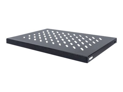 elara Intellinet 19" Fixed Shelf 1U 345mm Depth Max 50kg Black