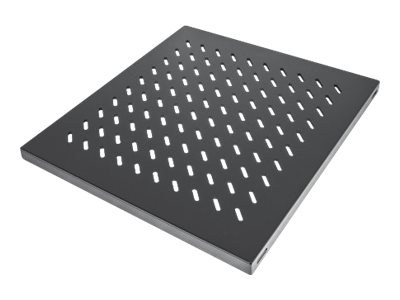 elara Intellinet 19" Fixed Shelf 1U 525mm Depth Max 50kg Black