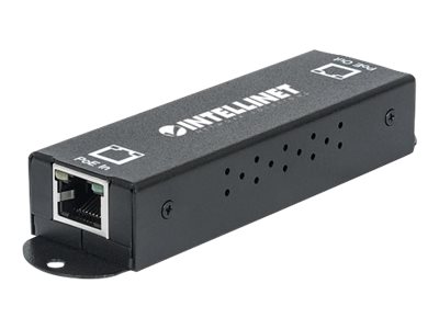 elara Intellinet Gigabit High-Power PoE+ Extender Repeater IEEE 802.3at/af Power over Ethernet (PoE+/PoE) metal