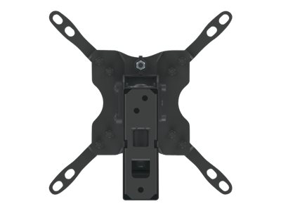 Elara Manhattan TV & Monitor Mount Wall Full Motion 1 Screen Screen Sizes: 13-42" Black VESA 75x75 To 200x200mm Max 20kg Tilt & Swivel With 3 Pivots