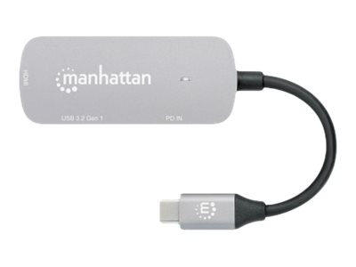 Elara Manhattan USB-C Dock/Hub Ports (x3): HDMI USB-A And USB-C With Power Delivery (100W) To USB-C Port (Note Add USB-C Wall Charger And USB-C Cable Ne