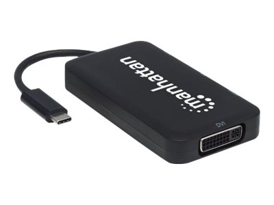 elara Manhattan USB-C Dock/Hub Ports (x4): DisplayPort DVI-I HDMI or VGA Note: Only One Port can be used at a time External Power Supply Not Needed Ca