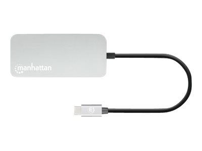 Elara Manhattan USB-C Dock/Hub With Card Reader Ports (x6): Ethernet HDMI USB-A (x3) And USB-C With Power Delivery (10W) To USB-C Port (Note Additional