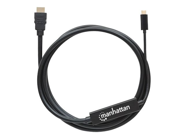 elara Manhattan USB-C to HDMI Cable 4K 30Hz 2m Black Male to Male Three Year Warranty Polybag