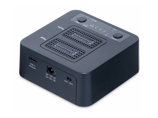 Elara StarTech.com 1:1 Standalone M.2 NVMe Drive Duplicator And Dock