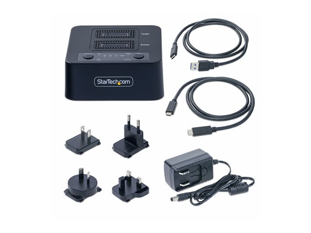 elara StarTech.com 1:1 Standalone M.2 NVMe Drive Duplicator and Dock