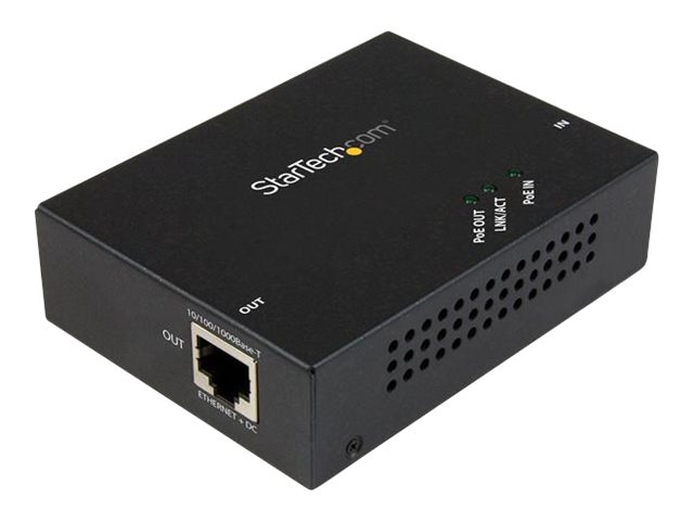 elara StarTech.com 1 Port Gigabit PoE+ Extender 802.3at & 802.3af