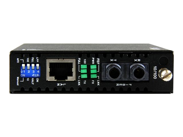 Elara StarTech.com 10/100 Mbps Ethernet To Fiber Optic Media Converter
