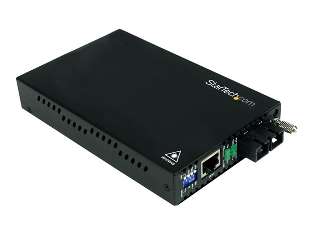 elara StarTech.com 10/100 Mbps Multi Mode Fiber Media Converter SC