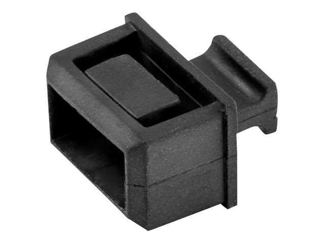 elara StarTech.com 10 Pack SFP Dust Cover for Open SFP/SFP+ Slot SFP Plug Fiber Optic Dust Caps SFP Port Anti-Dust Cover Network Switch Port Protector