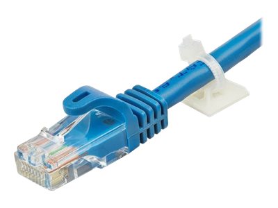 Elara StarTech.com 100 Pack Cable Tie Mounts With Adhesive Tape For 0.13 In. (3.2 Mm) Wide Ties Nylon/Plastic Zip Tie Mounts Electrical/Network Cable Wrap