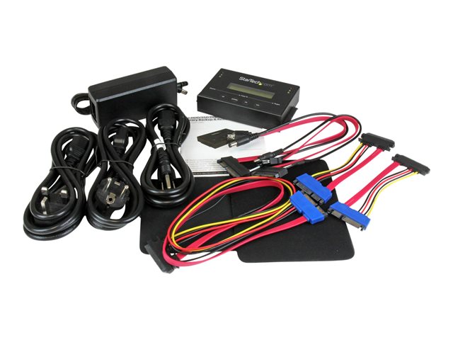 Elara StarTech.com 11 Standalone Hard Drive Duplicator With Disk Image Library Manager For Backup & Restore Store Several Images On One 2.53.5 SATA Drive