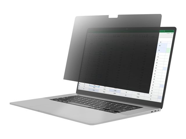 elara StarTech.com 13.3in Laptop Privacy Screen Anti-Glare Privacy Filter for Widescreen (16:9) Displays Laptop Monitor Screen Protector with 51% Blue Lig