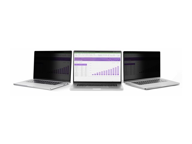 Elara StarTech.com 13-inch MacBook Air M2/M3 Laptop Privacy Screen Removable And Reversible Anti-Glare Privacy Filter Magnetic Laptop Screen Protector Wit