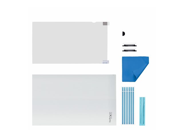 Elara StarTech.com 15.6-inch 16:9 Touch Privacy Screen Anti-Glare Blue Light Filter Laptop Monitor Screen Protector +/- 30 Deg. View Angle Flip-Up