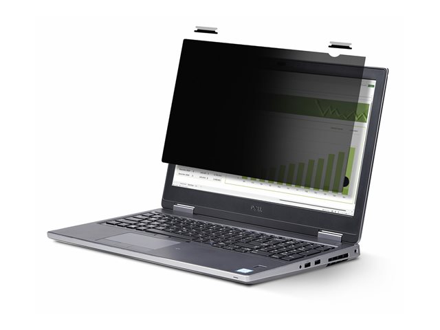 Elara StarTech.com 15.6-inch 16:9 Touch Privacy Screen Anti-Glare Blue Light Filter Laptop Monitor Screen Protector +/- 30 Deg. View Angle Flip-Up