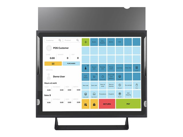 Elara StarTech.com 19-inch 5:4 Computer Monitor Privacy Filter Anti-Glare Privacy Screen With 51% Blue Light Reduction Black-out Monitor Screen Protector