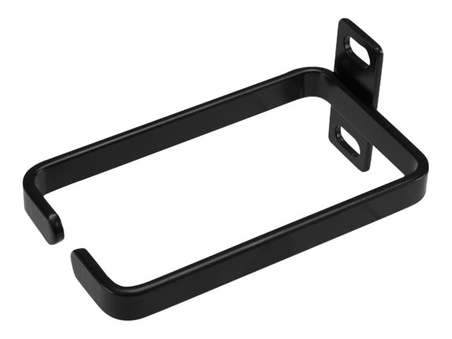elara StarTech.com 1U Vertical 2.2 x 3.9in Server Rack Cable Management D-Ring Hook w/ Flexible Opening