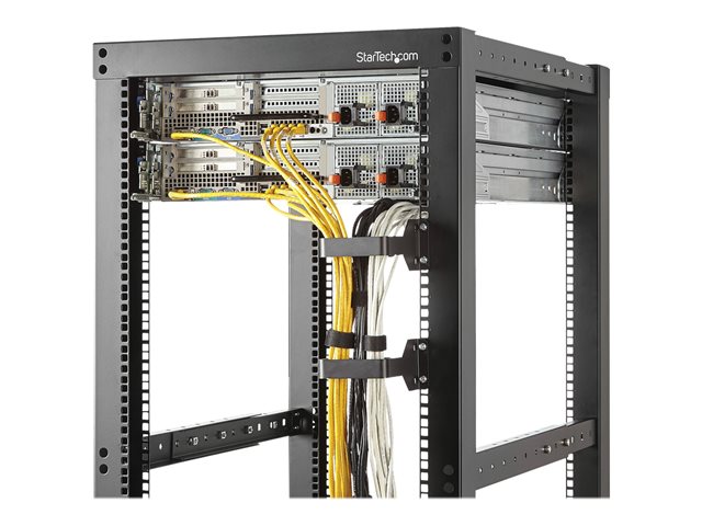 Elara StarTech.com 2.4 X 3.9in Vertical Cable Management D Ring
