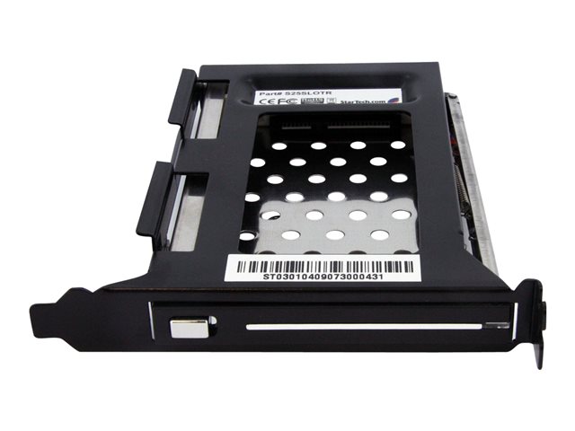 elara StarTech.com 2.5in SATA Removable Hard Drive Bay for PC Expansion Slot