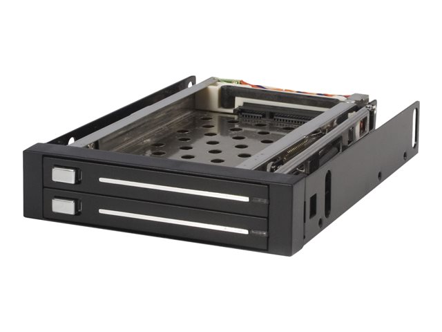 elara StarTech.com 2 Drive 2.5in Trayless Hot Swap SATA Mobile Rack Backplane