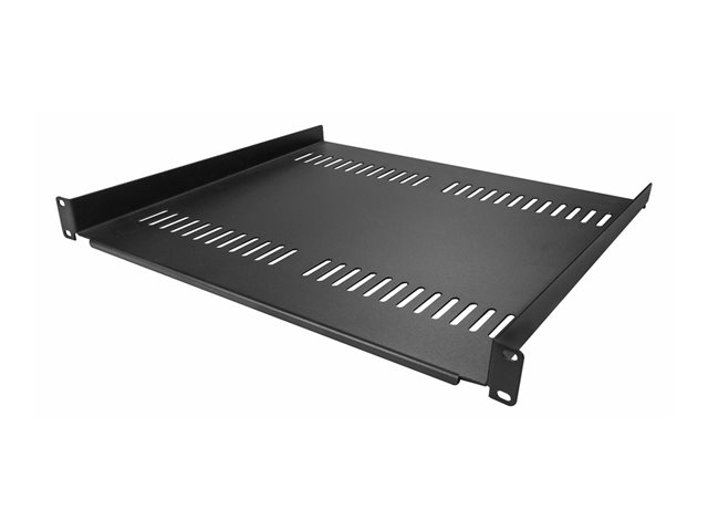Elara StarTech.com 2-Pack 1U Server Rack Shelf Vented 44lb Capacity 16" Deep (CABSHELF116V2PK)