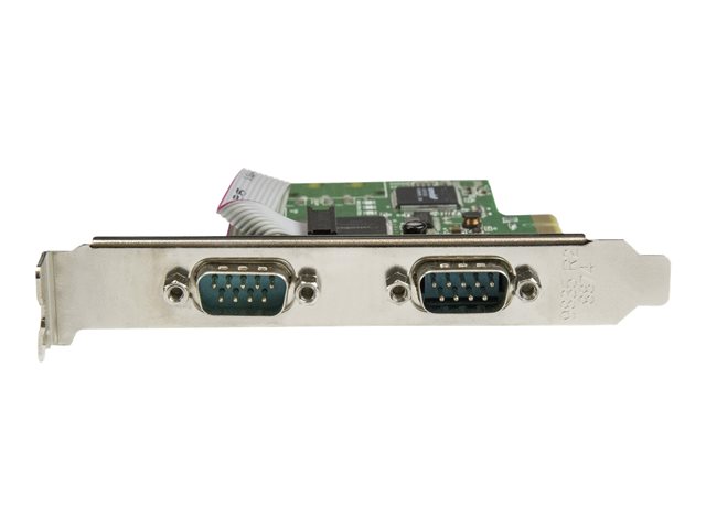 Elara StarTech.com 2-Port PCI Express Serial Card With 16C1050 UART
