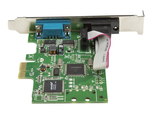 Elara StarTech.com 2-Port PCI Express Serial Card With 16C1050 UART