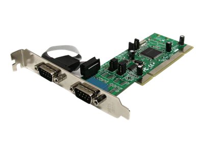 elara StarTech.com 2 Port PCI RS422/485 Serial Adapter Card with 161050 UART