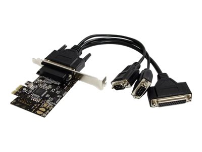elara StarTech.com 2S1P PCI Express Serial Parallel Combo Card with Breakout Cable