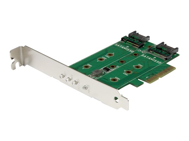 elara StarTech.com 3-port M.2 SSD (NGFF) Adapter Card