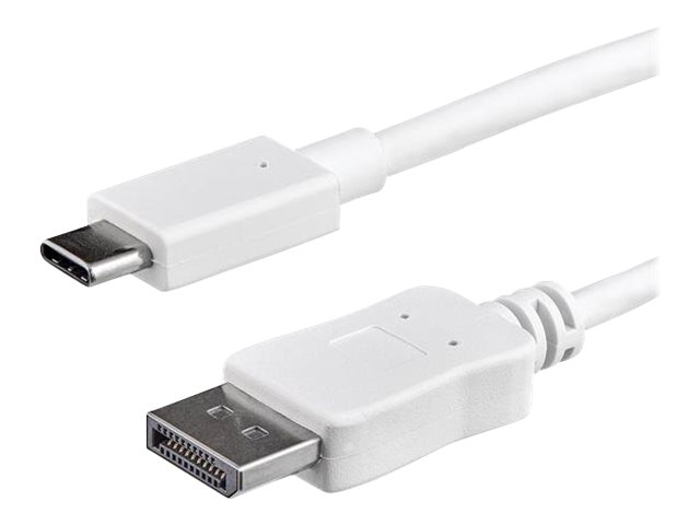 elara StarTech.com 3ft/1m USB C to DisplayPort 1.2 Cable 4K 60Hz USB-C to DisplayPort Adapter Cable HBR2 USB Type-C DP Alt Mode to DP Monitor Video Cable