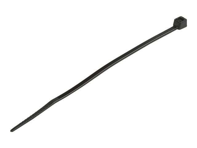 elara StarTech.com 4"(10cm) Cable Ties 1/16"(2mm) wide 7/8"(22mm) Bundle Diameter 18lb(8kg) Tensile Strength Nylon Self Locking Zip Ties with Curved Tip