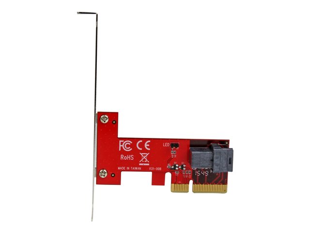 elara StarTech.com 4-Lane PCI Express to SFF-8643 Adapter for PCIe NVMe U.2 SSD